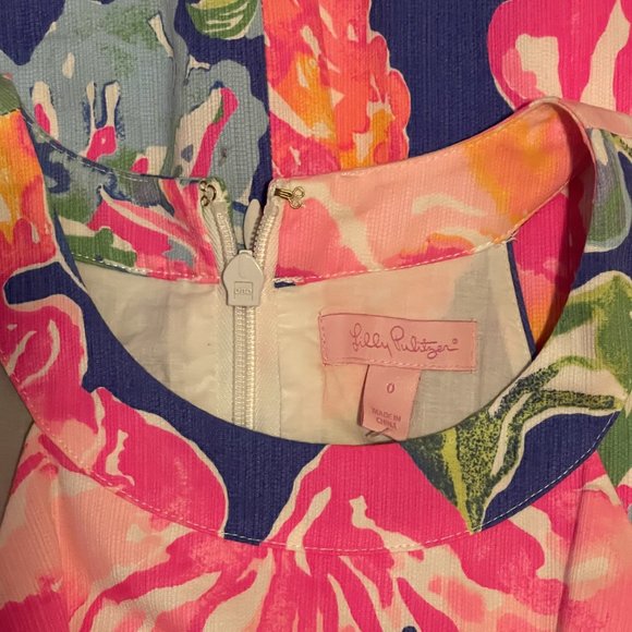 Lilly Pulitzer Ashlyn Shift Dress Size 0 - Picture 5 of 7